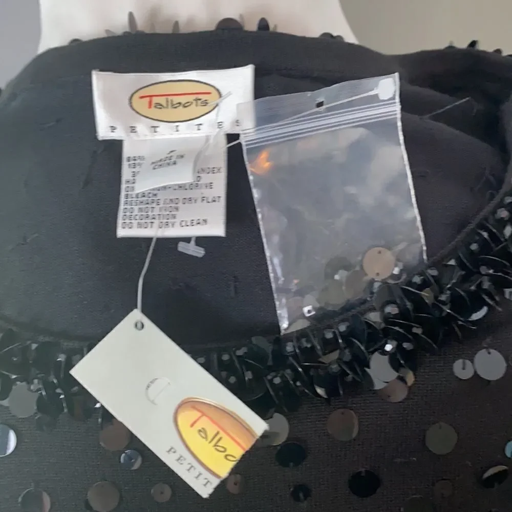 Talbots sequin top - Picture 9 of 9